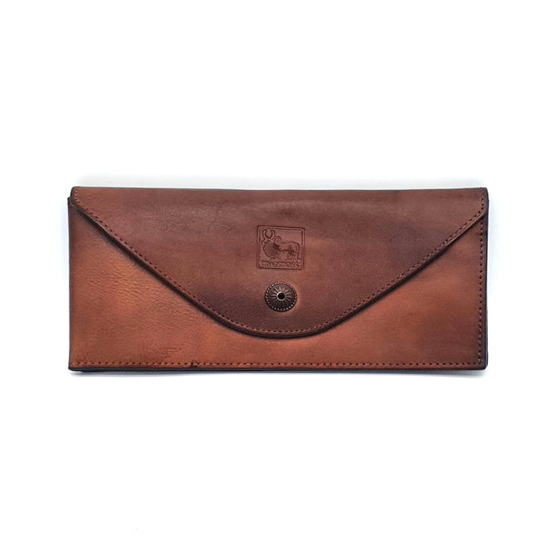 Antique Leather Clutch